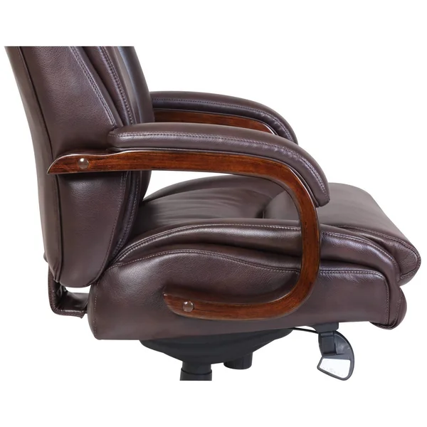 La-Z-Boy Edmonton Big and Tall Executive Office Chair - Coffee Brown
