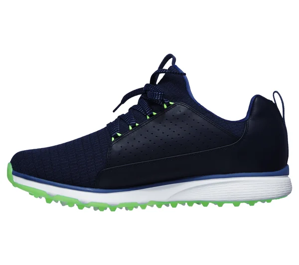 Skechers Go Golf Mojo Elite Golf Shoes - Navy/Lime, 9.0