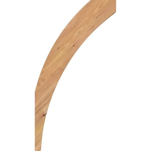 Ekena Millwork BRC04X14X26THR00SWR 3 1/2x22W x 14x22D x 26x22H Thorton Smooth Brace - Western Red Cedar