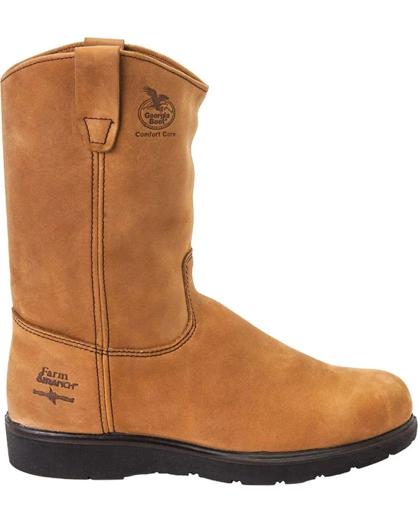 Georgia Farm and Ranch 11 inch Wellington Work Boot G4432