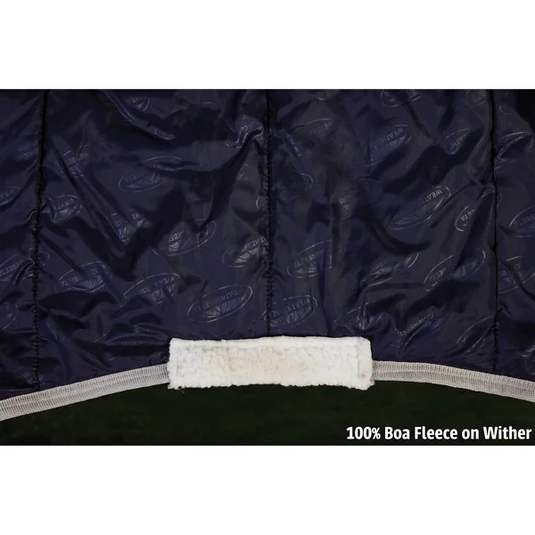 Weatherbeeta ComFiTec Essential Combo Neck Lite Navy, Silver, Red