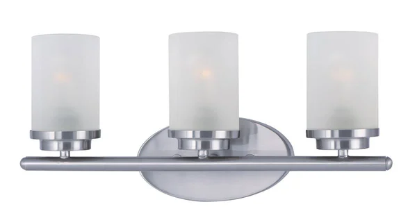 Bathroom Vanity 3 Light Bulb Fixture with Satin Nickel Finish MB Bulb Type 19 inch 180 Watts
