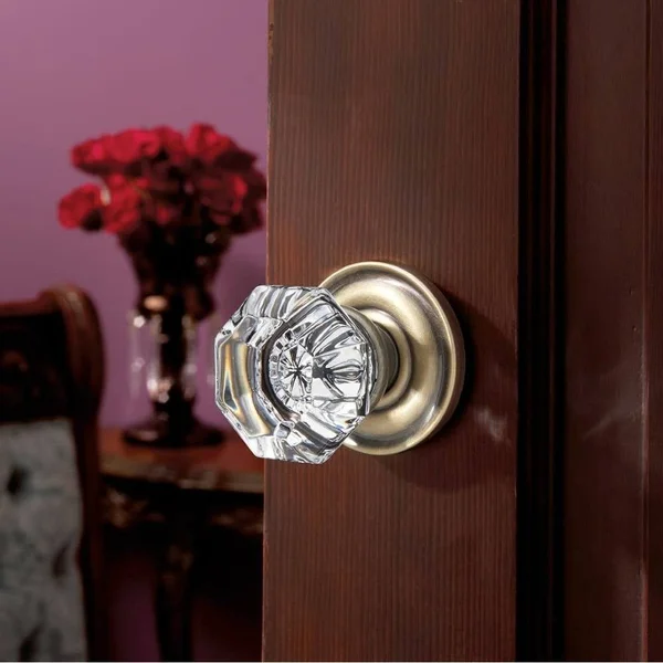 Baldwin 5080.112.idm - Filmore Venetian Bronze Half-Dummy Crystal Knob
