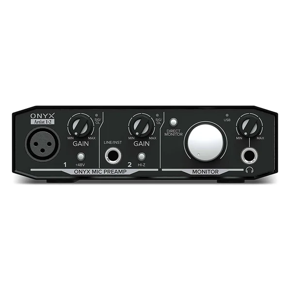 Mackie Onyx Artist 1.2 USB 2.0 Audio Interface with Software - Stereo