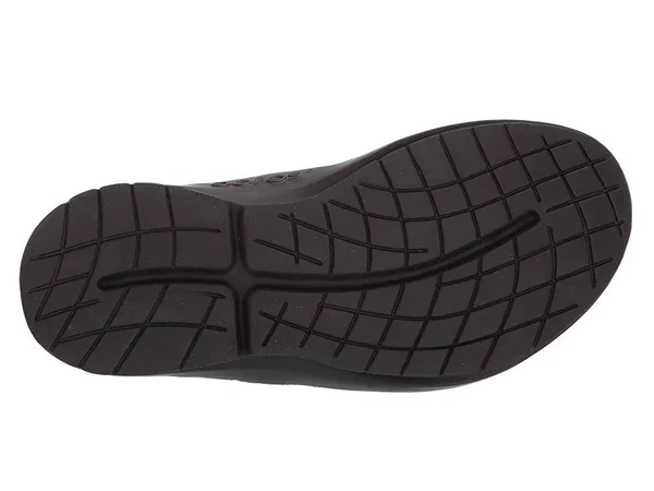 OOmg Low, OOFOS, Men's Black/Grey, 11