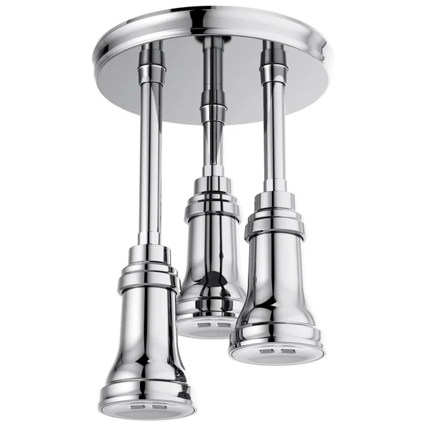 Delta Faucet 57190-25 H2Okinetic Pendant Raincan Shower Head, Chrome