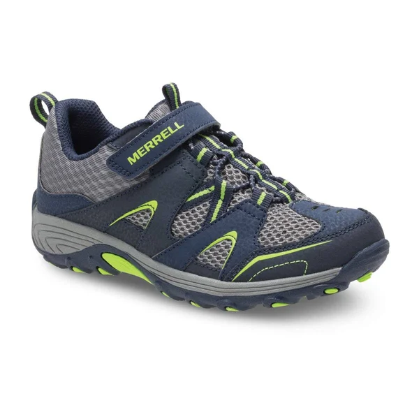 Merrell Kid's Trail Chaser Shoe - Size: 5, Navy/Green