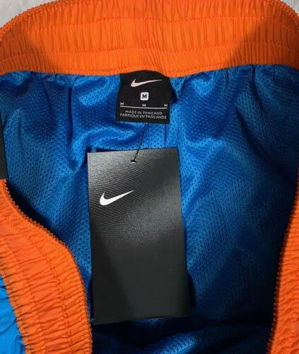 Nike Men's Dri-Fit Throwback Shorts in Blue, Size M, AT3165-446
