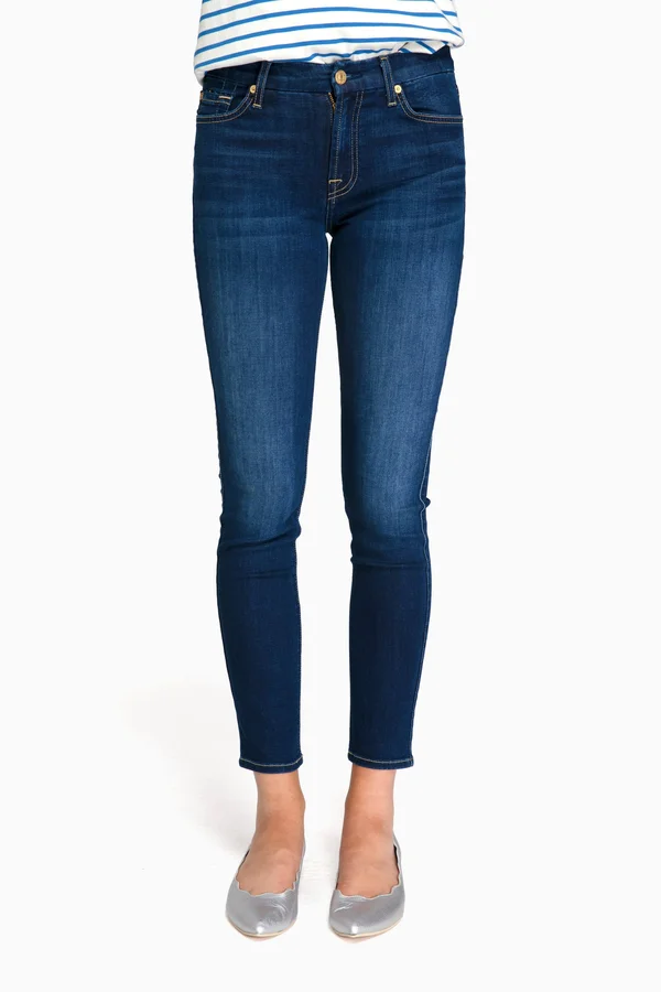 7 for All Mankind B(Air) Ankle Skinny in Duchess - Duchess, 26