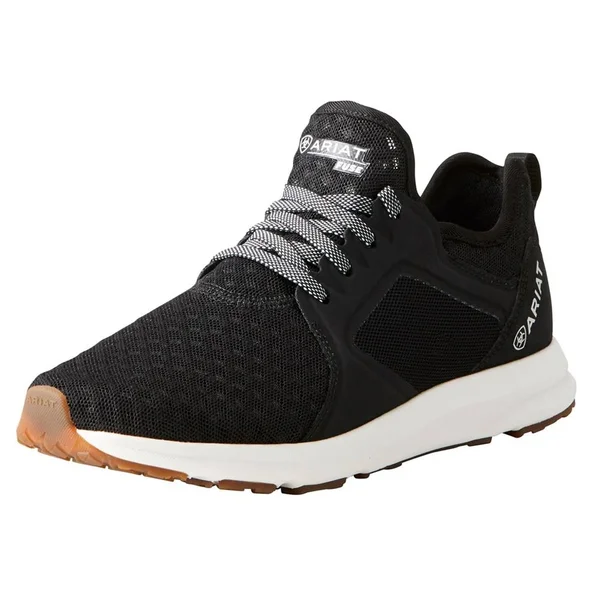 Ariat Fuse Ladies Trainers - Black Mesh