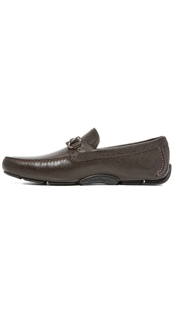 Salvatore Ferragamo Men's Parigi Bit Driver Shoes