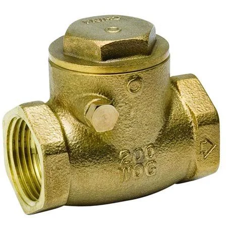 Bu0026K Mueller 101-003NL Check Valve Brass 1/2Ips(pack of 2)