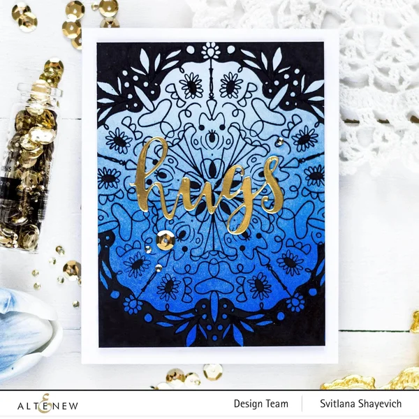 Blooming Mandalas Stamp & Die Bundle