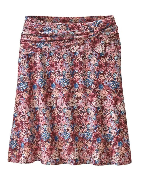 Patagonia Women's Seabrook Skirt, FURNAI Floral - Petra Pink, S