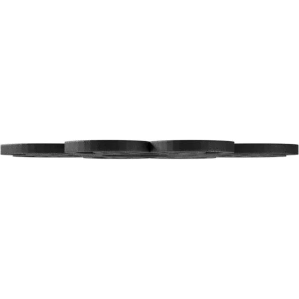 Ekena Millwork CMPP22COASV 22x22OD x 7 1/2x22ID x 3/4x22P Cohen Architectural Grade PVC Pierced Ceiling Medallion - Antiqued Silv