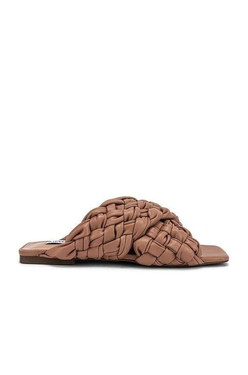 Steve Madden Marina Sandal - Brown - Flat Sandals