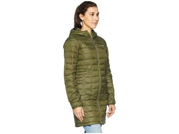 Columbia Women's Voodoo Falls 590 TurboDown Mid Jacket, Nori, M