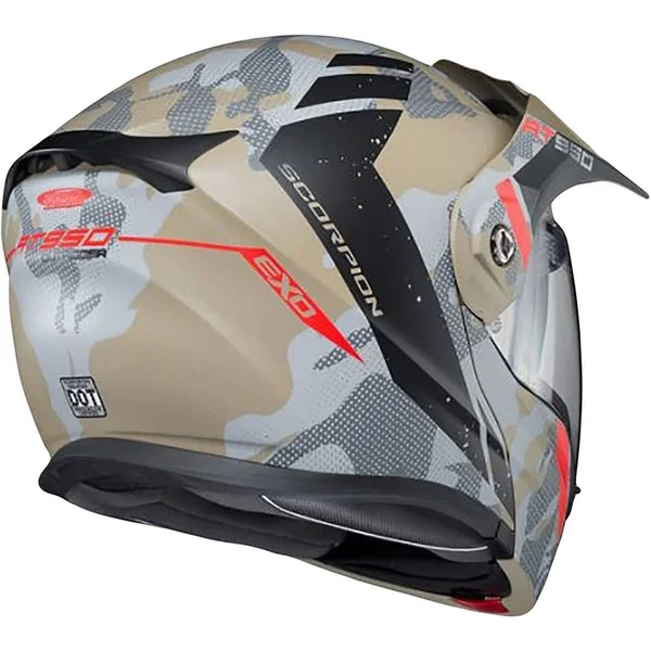 Scorpion EXO-AT950 Outrigger Helmet - White/Grey - Large