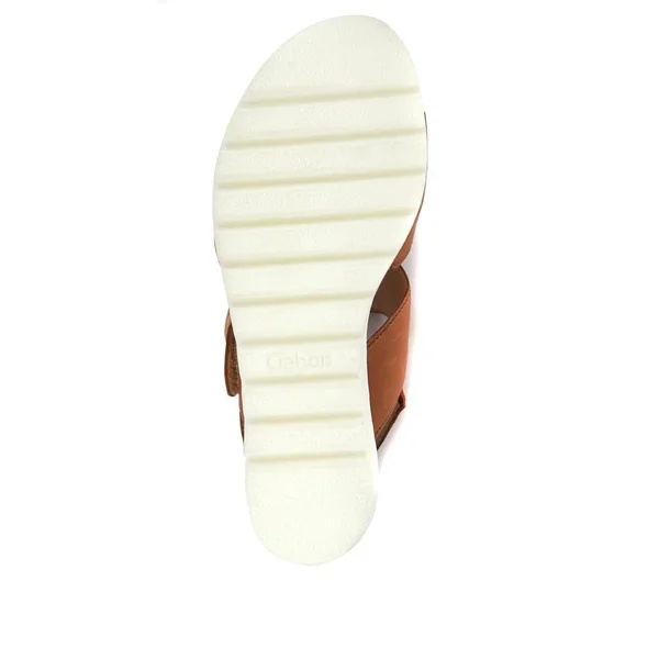 Gabor Women's Yeo Wedge Sandals with Buckle - White - US 09.5