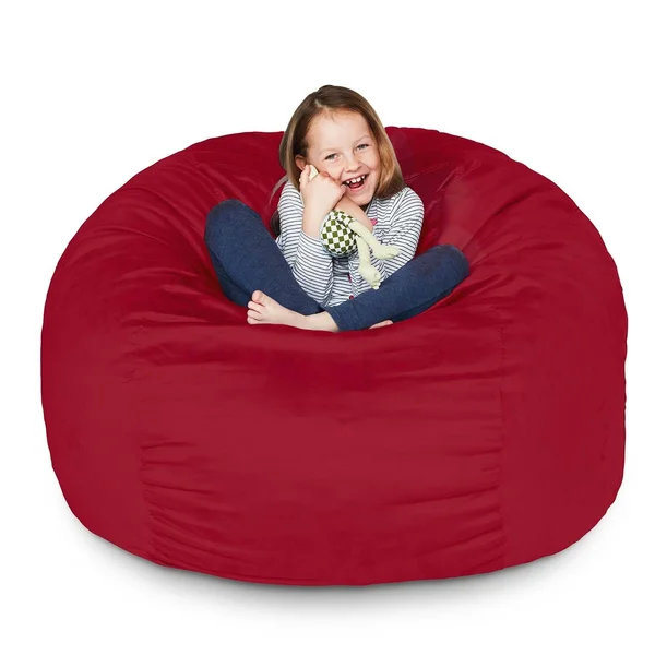 Lumaland Bean Bag Chair Red - 5ft