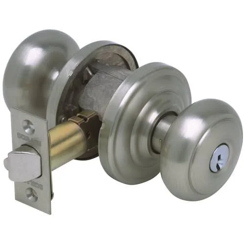 Schlage F80 Andover Storeroom Lock Antique Nickel Finish
