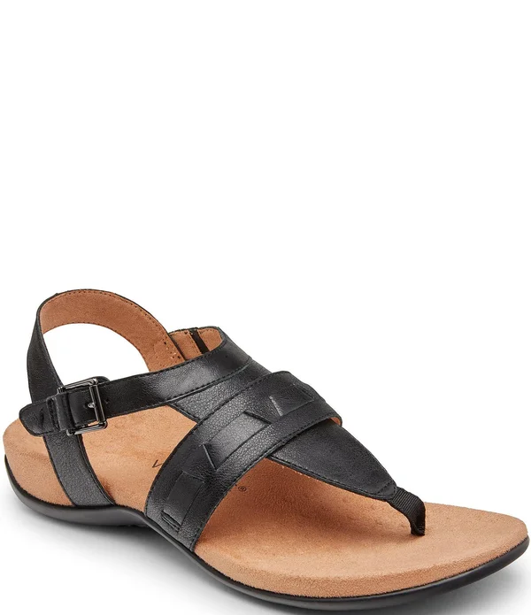 Women's Vionic Lupe Sandal 5 M, Black