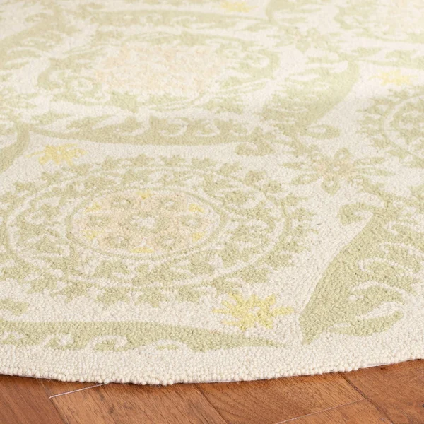 Safavieh Chelsea HK356C 7&6x22 x 9&6x22 Oval Beige - Green Rug