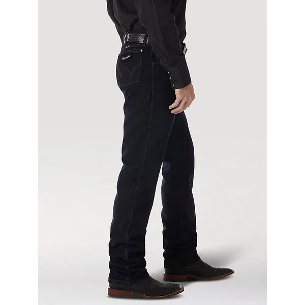 Wrangler Men's Cowboy Cut Silver Edition Original Fit (32x30 Dark Denim)