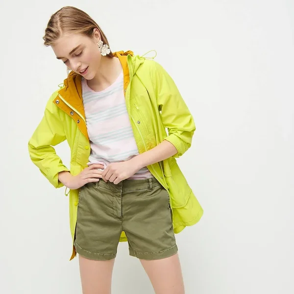J.Crew Womens 5x22 Stretch Chino Short (Size 14)