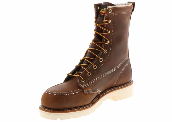 Thorogood 8x22 American Heritage Moc Toe Steel Toe Boots, Men's Brown