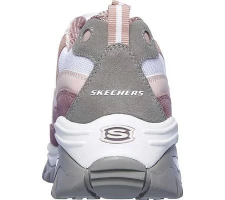 Skechers Women's Energy Ocean Tide Sneaker, Pink/Purple