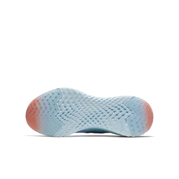 Nike Epic React Flyknit 2 GS &Aluminum& Youth Sneakers - Size 4.5