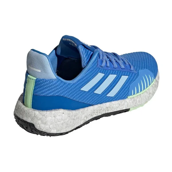 Adidas Pulseboost HD Ladies Running Shoes - Size 5, Blue/White
