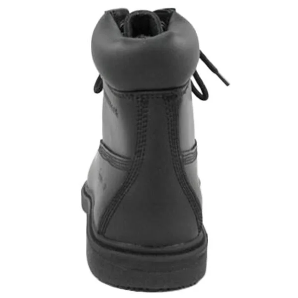 Women's Genuine Grip Footwear Slip-Resistant Waterproof Boot, Size: 5, Black