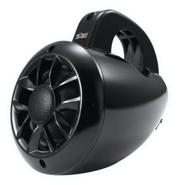 Noam N4 - Pair of 4x22 2-Way Wakeboard Mountable Speakers, Marine Grade Waterproof Construction for UTV, Boats, ATV Golf Carts a