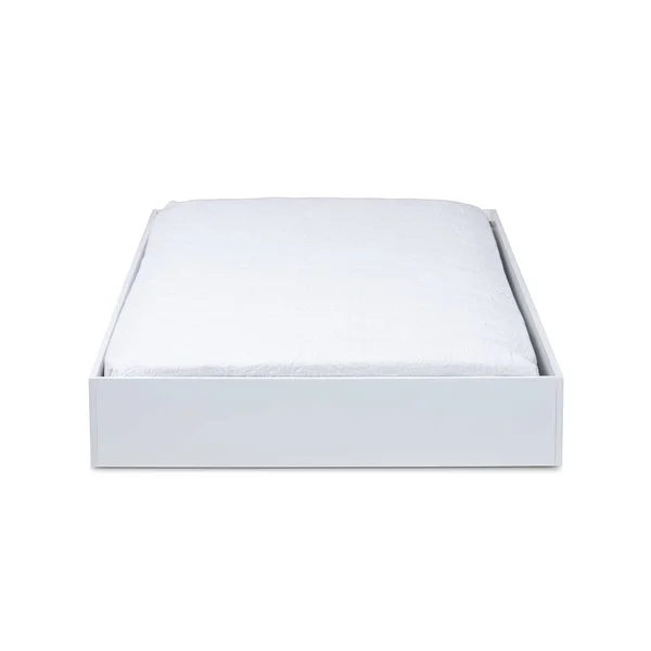 Baxton Studio 158-9659 Renata White Finished Wood Twin Size Trundle