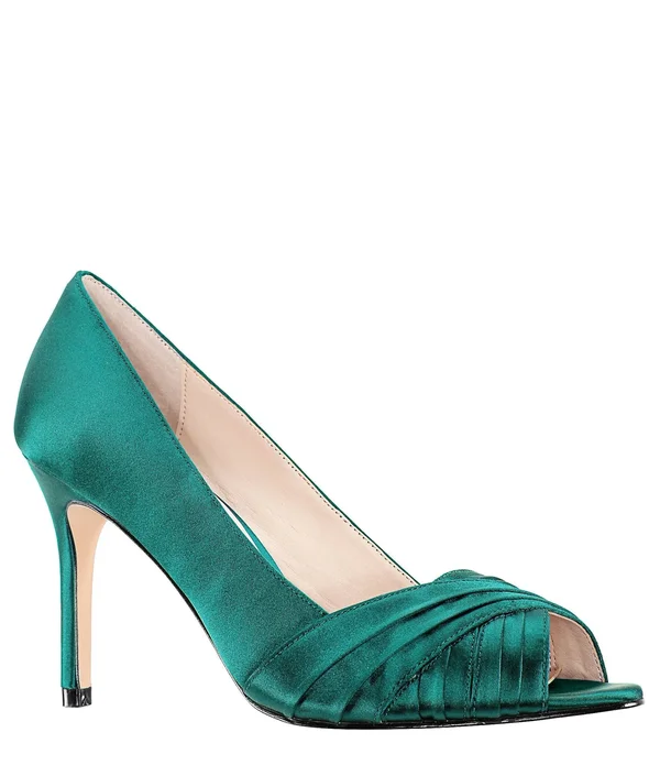 Nina Women's Rhiyana Satin Pump - Oasis - 10W