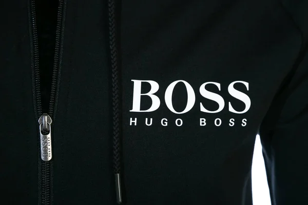BOSS Bodywear Authentic Zip Through Hoody Black Large