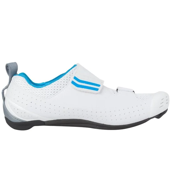 Shimano SH-TR9W Women's Triathlon Bike Shoes, White, Size 42