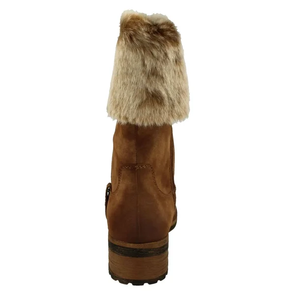 Rieker 96854-24 Womens Ankle Boots Tan 37 EU