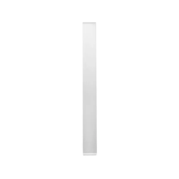 Standard Duty U-Shape Flat Bar Table Leg & Bench Base (Sold Separately) - White - 10x22 - 16x22 Height - 0.25x22 Thick Metal