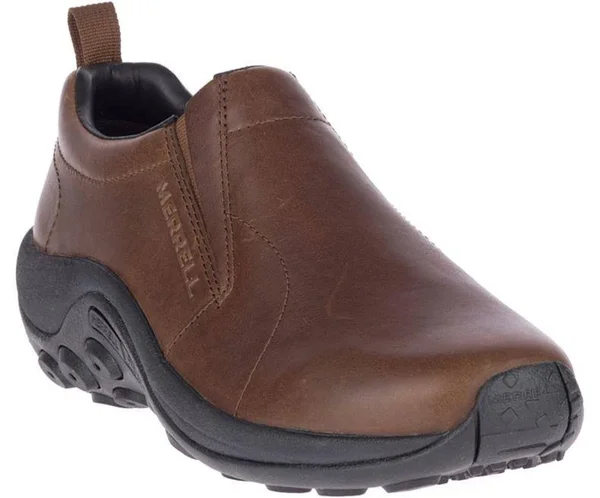 Merrell Men's Jungle Moc Leather 2 Shoe - 10 Wide - Earth