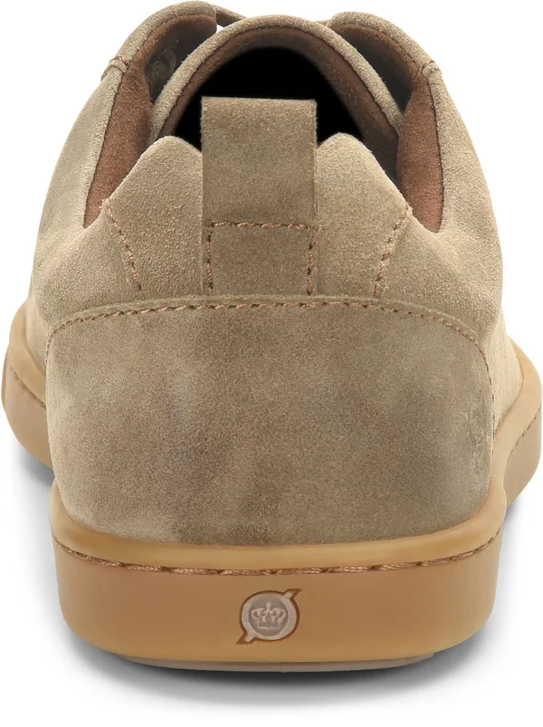Born Men's Allegheny Lace Up Sneaker - Taupe Suede 8