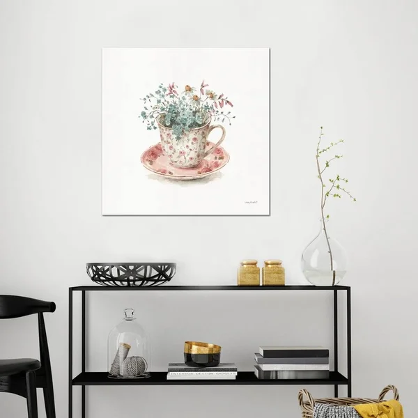 Lisa Audit Canvas Art Prints - Garden Tea IV ( Food & Drink > Drinks > Tea art)