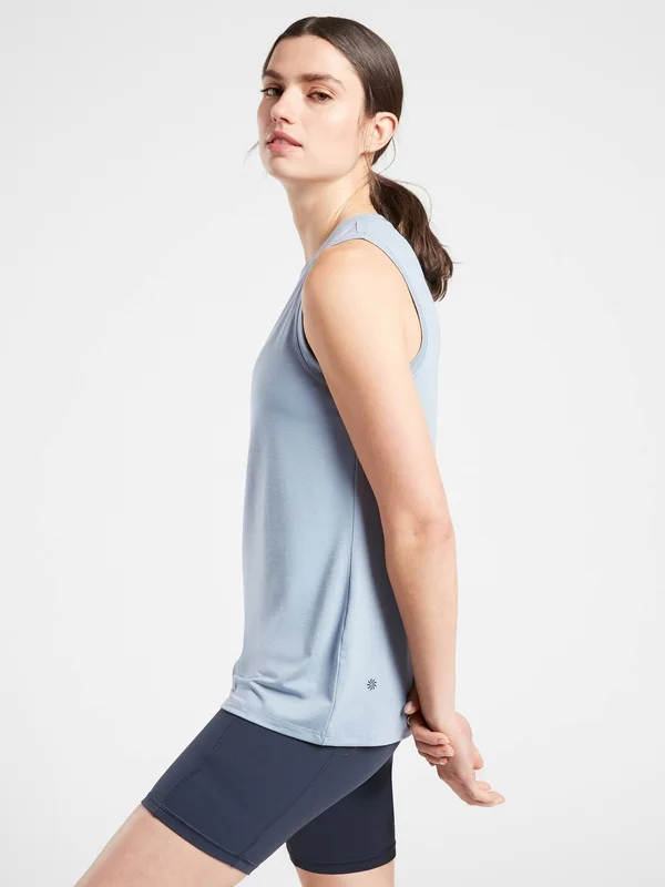 Athleta Women's Vital Tank 2.0 Blue Star Size Xs