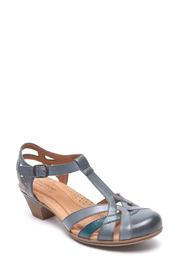 Cobb Hill Women's Aubrey Shoes - Blue Multi in Size 5