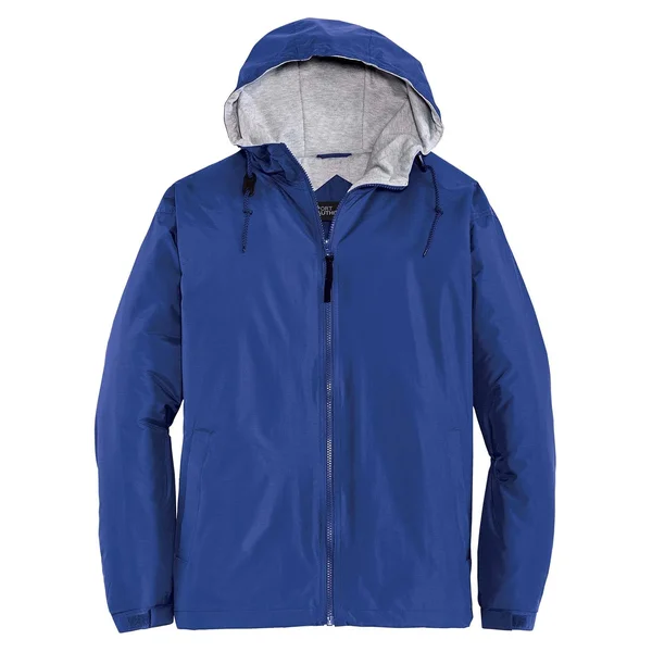 Port Authority JP56 Team Jacket - Royal/Light Oxford - 4XL