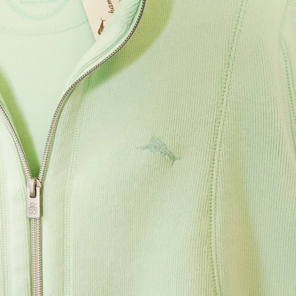 Tommy Bahama Tops, Tommy Bahama Aruba Angle Full Zip Sweatshirt, Color: Green, Size: S, Alchemyandlace&s Closet
