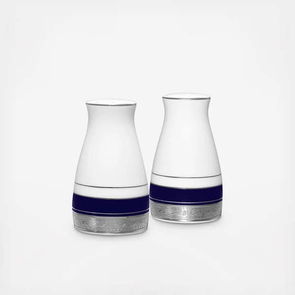 Noritake - Crestwood Cobalt Platinum - Salt & Pepper Set