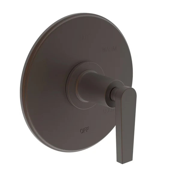 Newport Brass 4-2974BP/08A Dorrance Balanced Pressure Shower Trim Plate with Handle Antique Copper